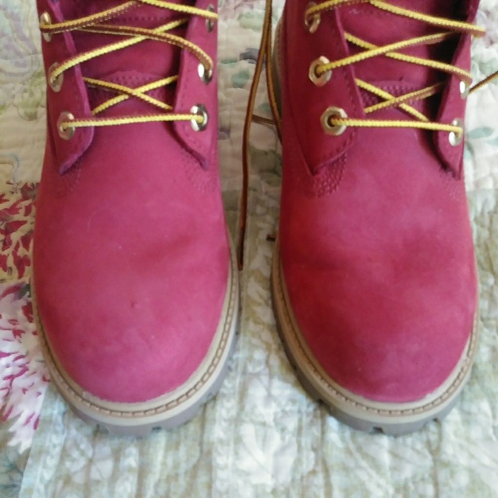Boy's Timberland 6 Inch Premium Boots - Picture 2 of 8